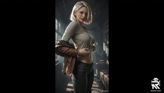 Grace Ashcroft showing her big boobs (Resident Evil). thumbnail