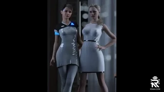 Kara & Chloe strips naked together (Detroit Become Human). thumbnail