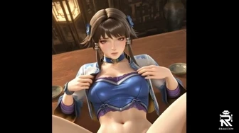 Xianghua showing her boobs (Soul Caliber). thumbnail