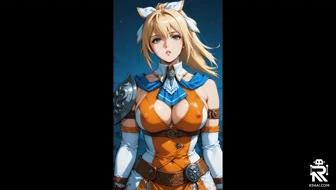 Cassandra Alexandra showing her boobs (Soul Caliber). thumbnail