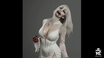 Selena Corey showing her boobs (Resident Evil 9). thumbnail