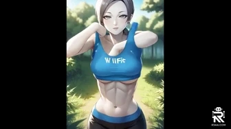 Wii Fit Trainer showig her big boobs (Wii Fit). thumbnail