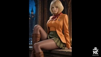 Ashley Graham gets totally naked (Resident Evil). thumbnail