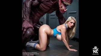 Monster And A Sweet Blonde thumbnail