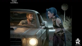 Arcane Jinx blowjob deepthroat thumbnail