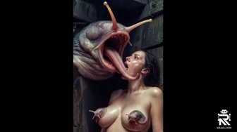 Slug monster kissing thumbnail