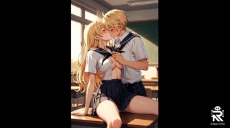 School kiss