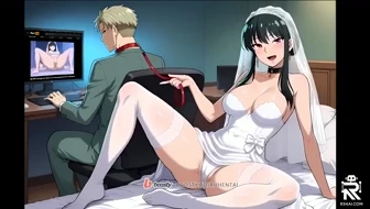 Yor Forger spy x family hentai ntr thumbnail