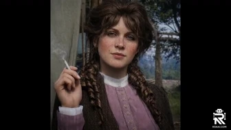Fake AI Mary-Beth Gaskill from Red Dead Redemption 2 bukakke thumbnail