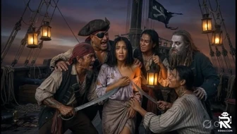 Couple cuckold pirate fantasy role-play thumbnail