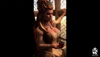 Fake AI Anna Henrietta from The Witcher 3 Tit Reveal 2 thumbnail