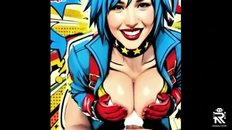 Neon-Girl titfuck thumbnail