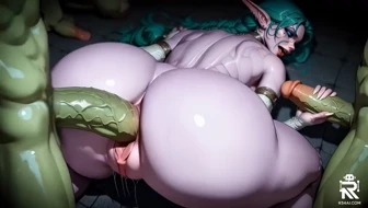 Tyrande Doggy Orgasm thumbnail
