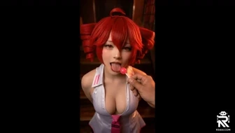Kasane Teto licking lollipop sexy | VOCALOID | thumbnail