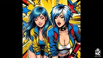 Lucile & Neon-Girl making out thumbnail