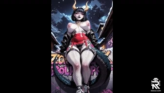 Demon Girl Spreads Her Legs thumbnail