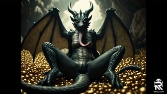 Dragon queen self licking thumbnail
