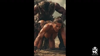 Beast man vs warrior woman thumbnail