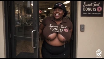 Donut Shop BBWs Offer Milk thumbnail