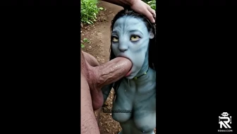 Neytiri blowjob 3 thumbnail