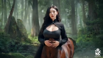 Centaur Girl in a Forrest thumbnail