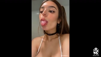 Ahegao Face long Tongue 3 - Gernearth thumbnail