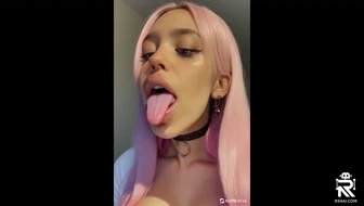 Ahegao Face long Tongue 2 - Gernearth thumbnail