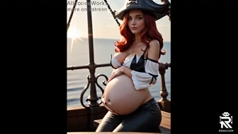 Pregnant Miss Fortune Touches her belly (League Of Legends) thumbnail