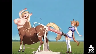 Umamusume impales a centaur: Horsegirl x Horsegirl thumbnail