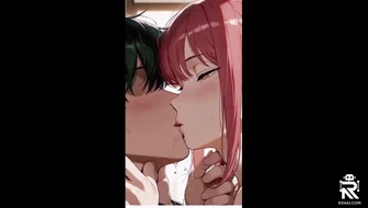 Makima sloppy kiss 썸네일