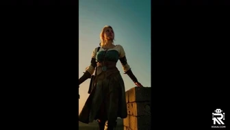 Ciri's Journey - the Continent to Night City 썸네일
