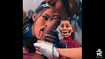 two Kitanas making Mileena Jealous 썸네일