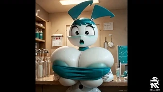 Jenny almost bursting - jfurryart605 thumbnail