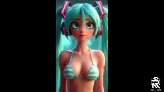 Hatsune Miku in a Bikini Reveal AI thumbnail