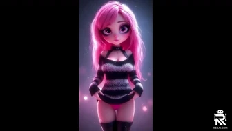 Cute Anime Girl Flashing Her Tits AI thumbnail