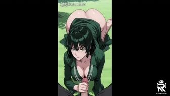 Fubuki blowjob deal with Saitama thumbnail