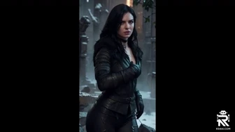 Yennefer getting naked thumbnail