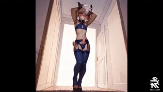 Femboy Goat Stripping thumbnail