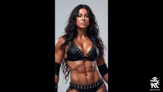 The Glamazon showing off her breasts thumbnail