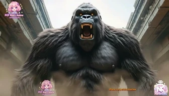 Lara Croft is having sex with Ape monster ( Tomb Raider) thumbnail