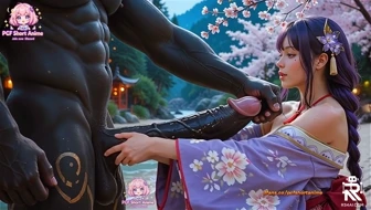 Raiden shogun use mitachurls as her sex slaves thumbnail