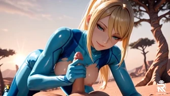 Samus wants your cock so bad thumbnail