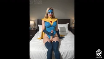 Futa Blonde Blazer powerful Cumshot (Dispatch) thumbnail