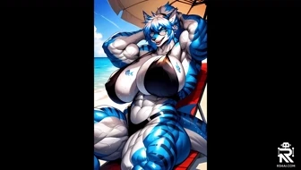 Nikasharkeh on the beach 2 thumbnail