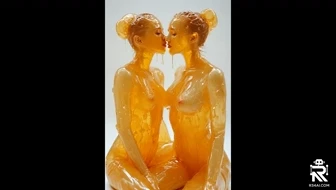 Honey Girls kissing thumbnail