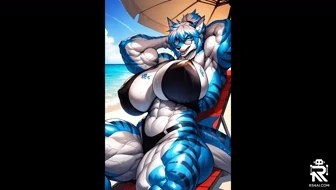 Nikasharkeh on the beach 1 thumbnail