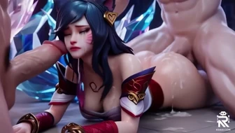Ahri Fucked From Behind thumbnail