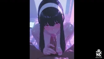 Yor Blowjob thumbnail