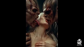 Princess kissing orc thumbnail